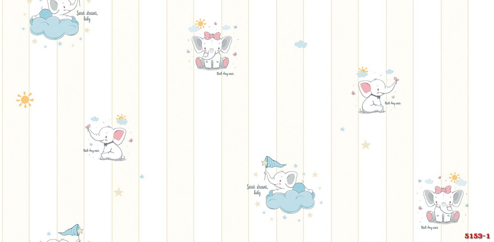 Giấy dán tường phòng trẻ em 5153-1